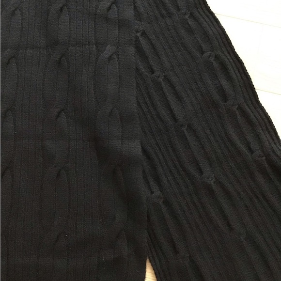 NEW J. Crew cashmere black scarf - Picture 3 of 6